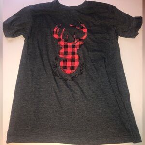Next Level Reindeer Shirt | Size Small